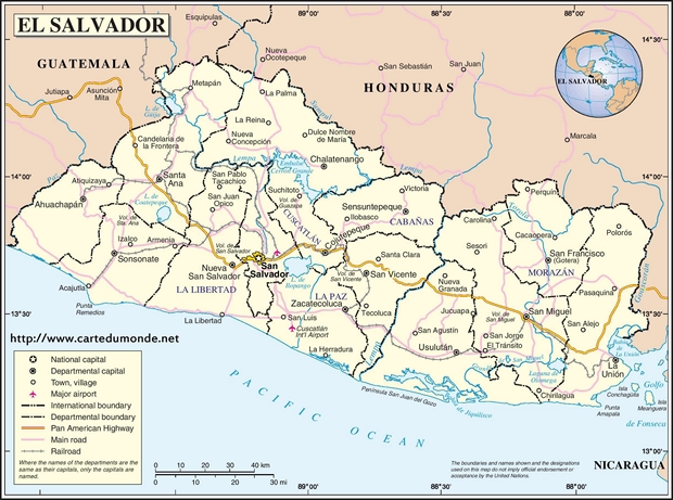 Mapa Salvador