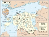 Mapa Estonia