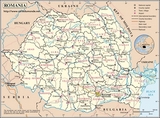 Mapa Rumunia