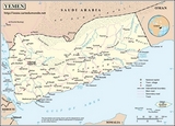 Mapa Jemen